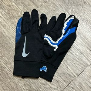 NFL Detroit Lions gloves